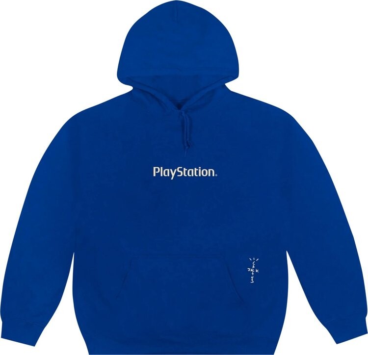 Худи Cactus Jack by Travis Scott Motherboard III Hoodie 'Royal', синий — фото 2