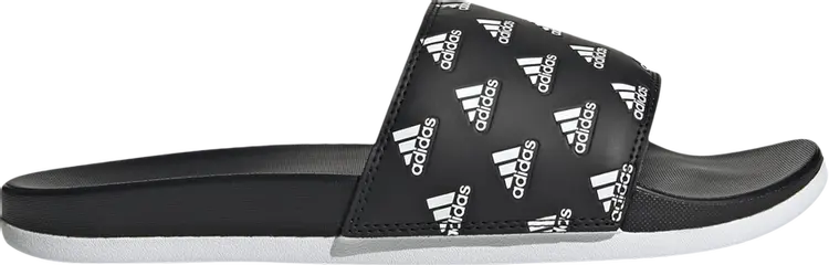 

Сандалии Adidas Adilette Comfort Slide 'Repeat Logo - Black', черный