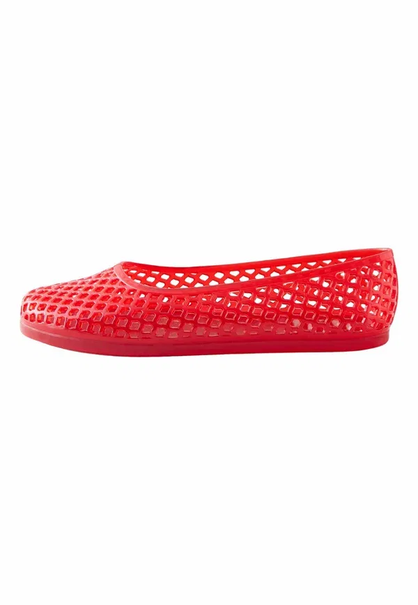 Балетки с вырезами Regular fit Next, Red, красный