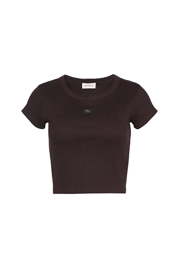 Женская футболка с коротким рукавом Calvin Klein, Burgundy