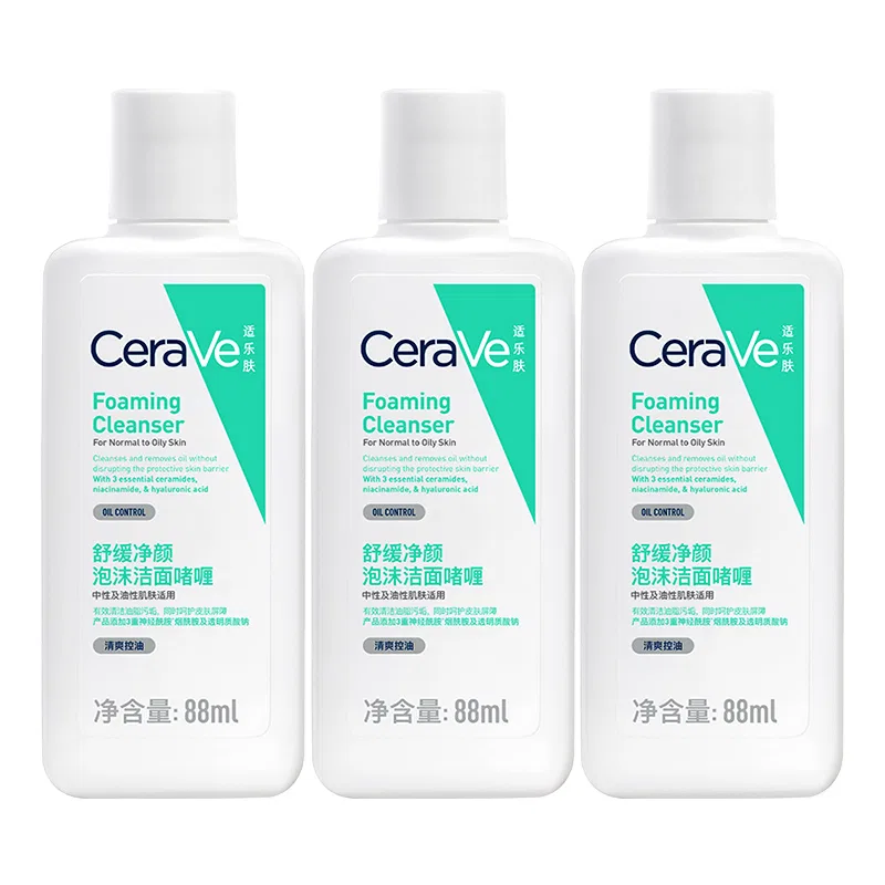 Гель для умывания CeraVe Amino Acids Cleanser Gel FC, 88 мл, 3 шт