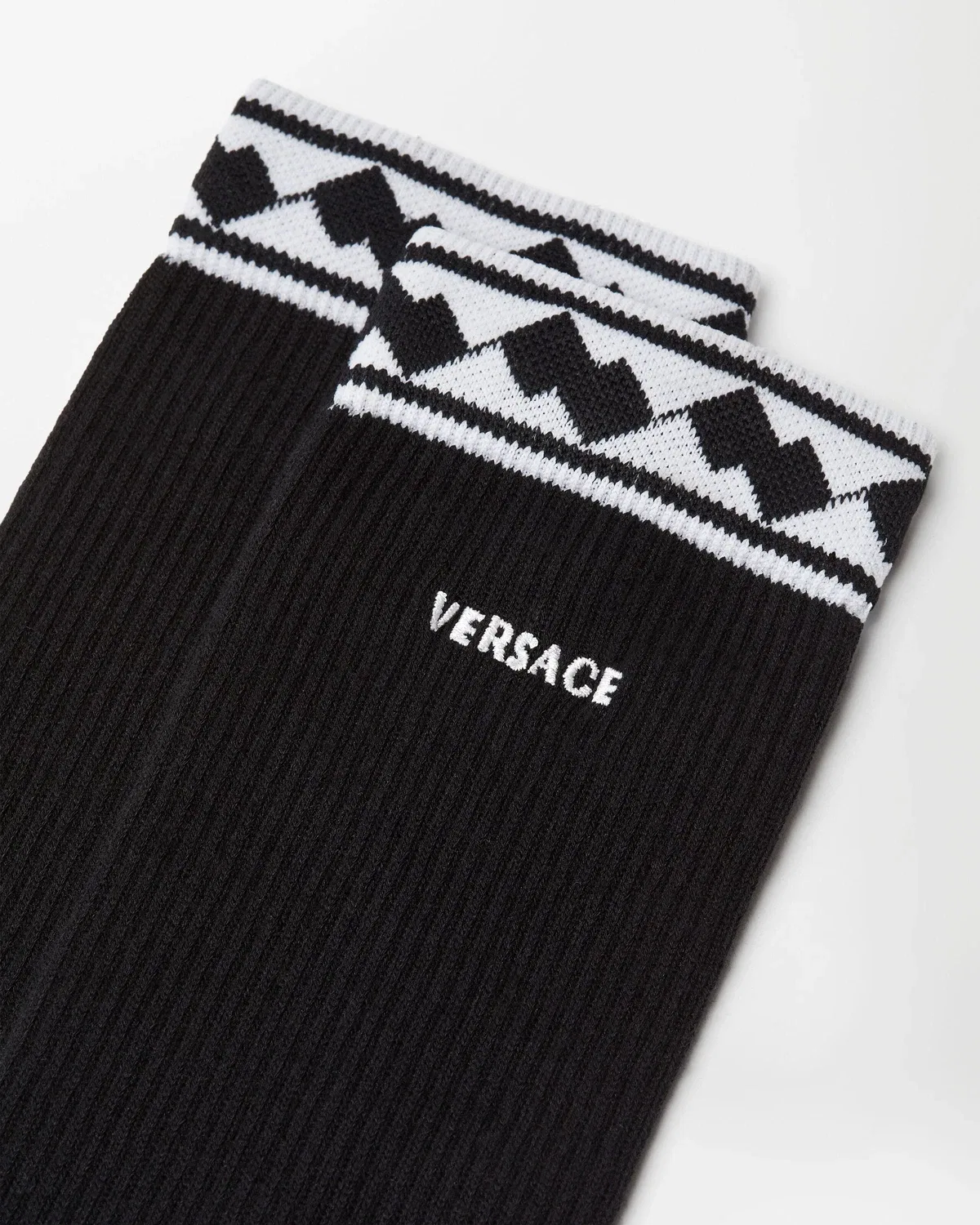 Носки VERSACE, черный — фото 2