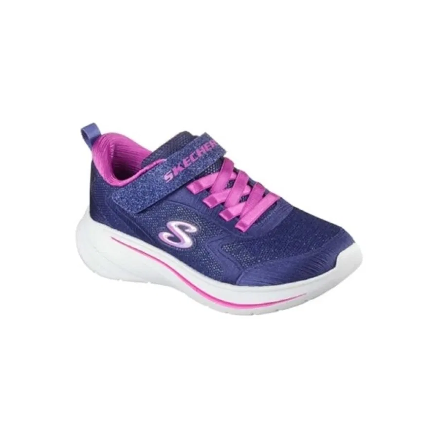 Детские кроссовки с принтом Skechers 303557L/NVY, Разноцветный — фото 3