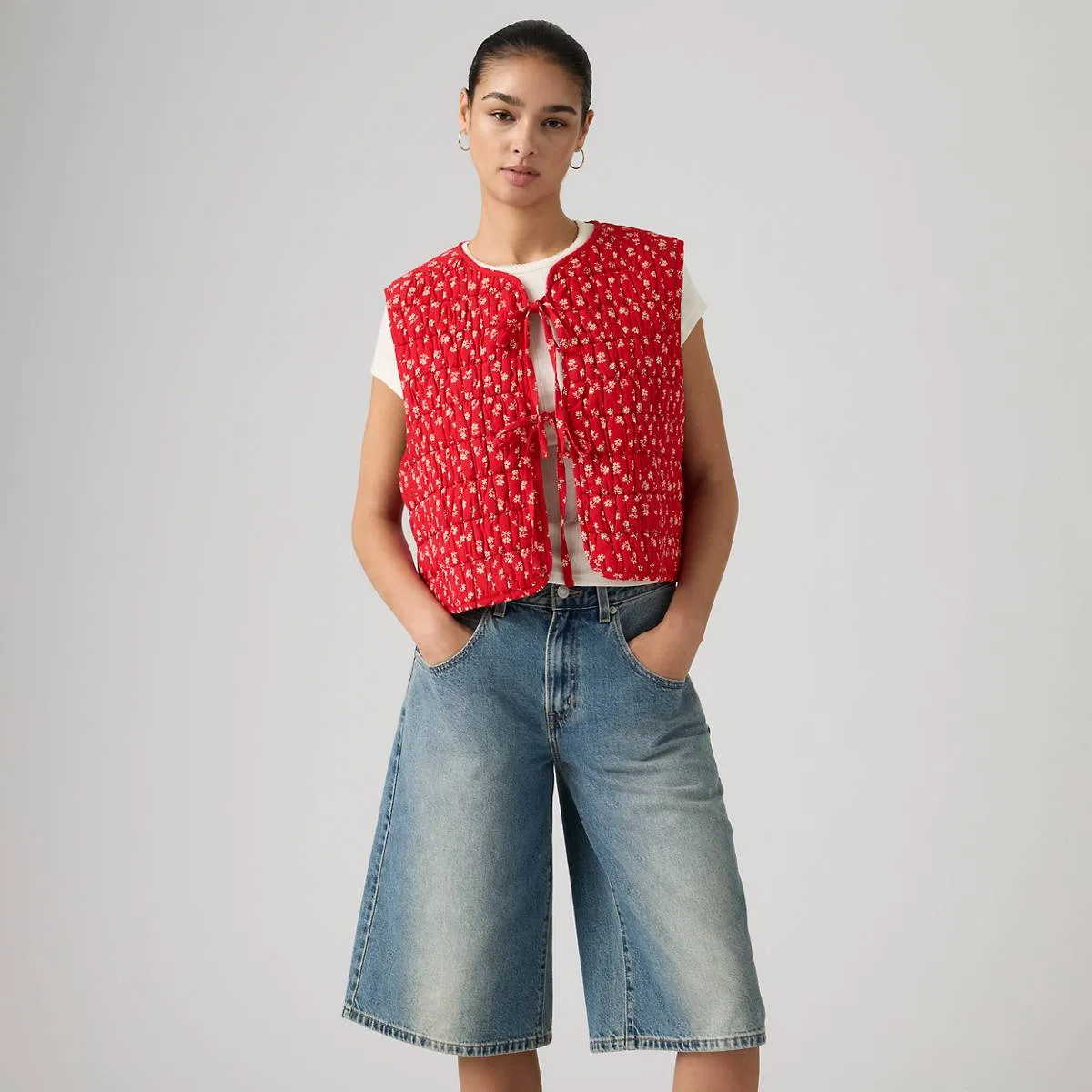 Жилет-Лайнер Rue Levi's, Angela Daisy Urban R - Red