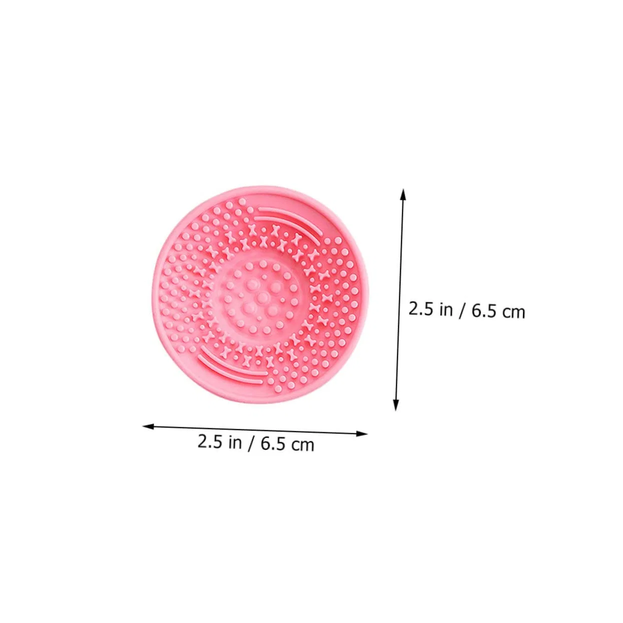 Щетка для чистки кистей, Silicone, WRITWAA, 6 шт, 6.5x6.5x4 см — фото 4