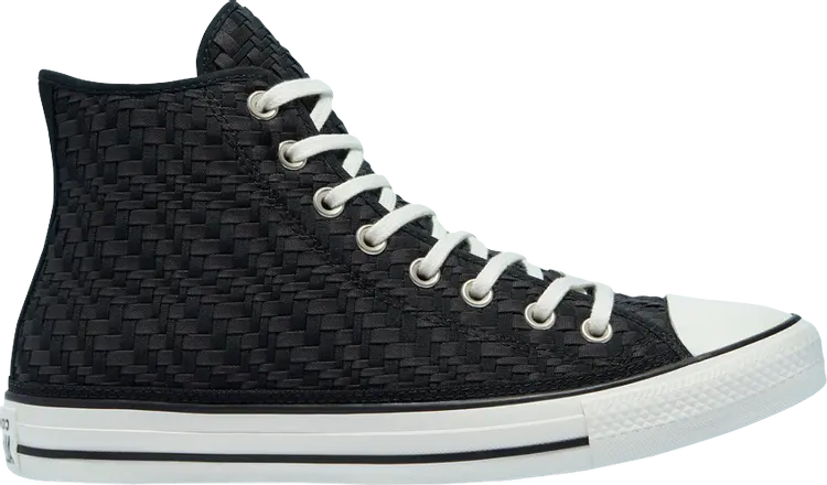 

Кроссовки Converse Chuck Taylor All Star High Tonal Weaving - Black, черный