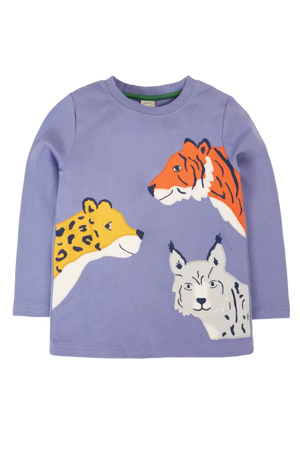 Детский топ с аппликацией Adventure Frugi, Purple