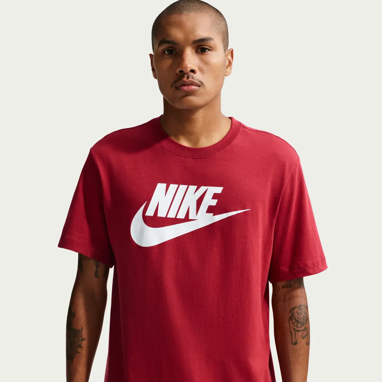 Мужская футболка хлопковая Sportswear Nike, Красный