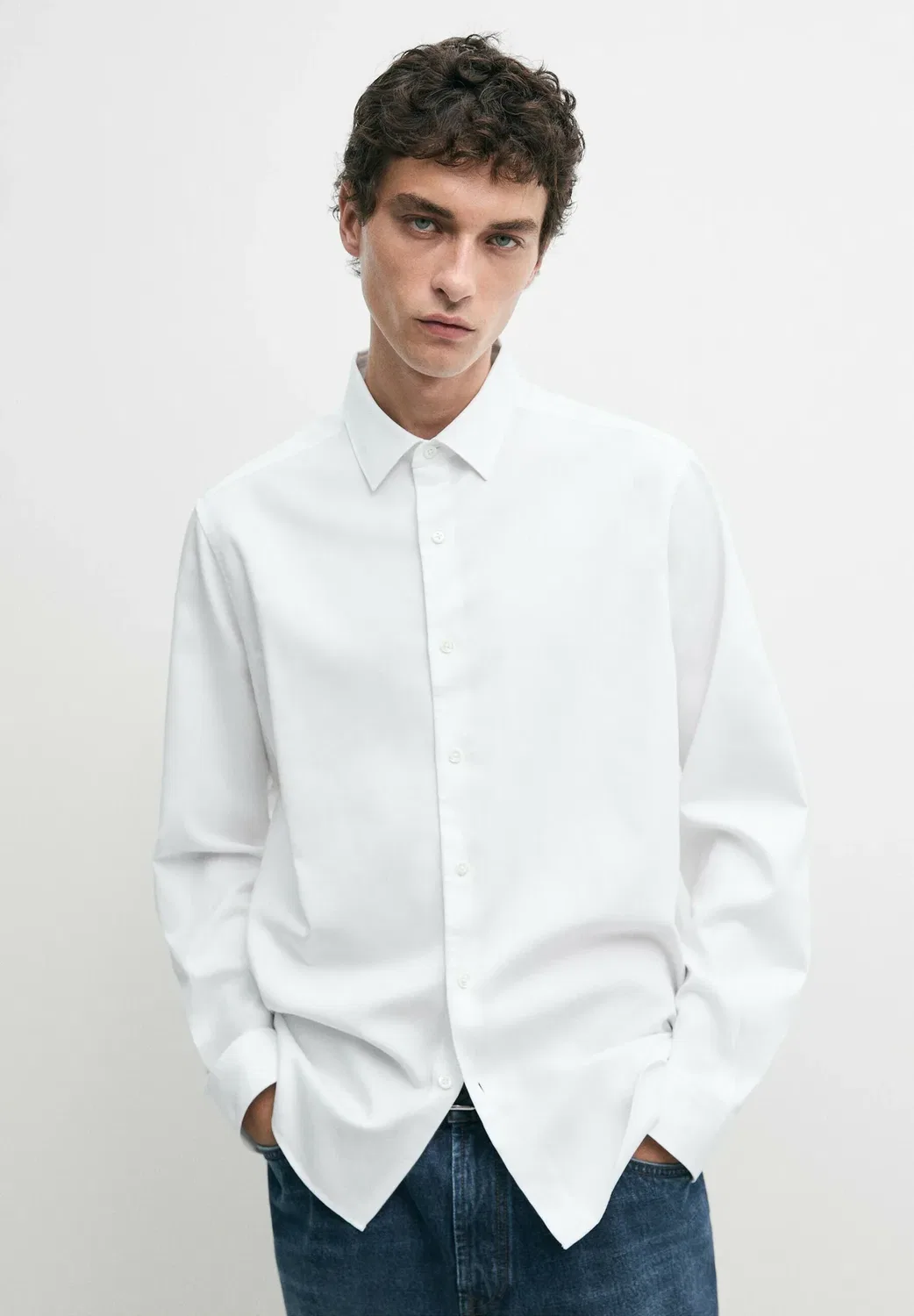Рубашка Massimo Dutti, White