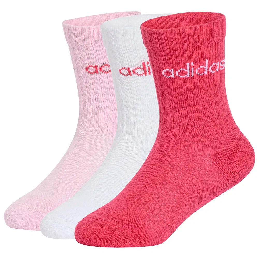 Детские носки с высоким верхом Linear Adidas, Pink