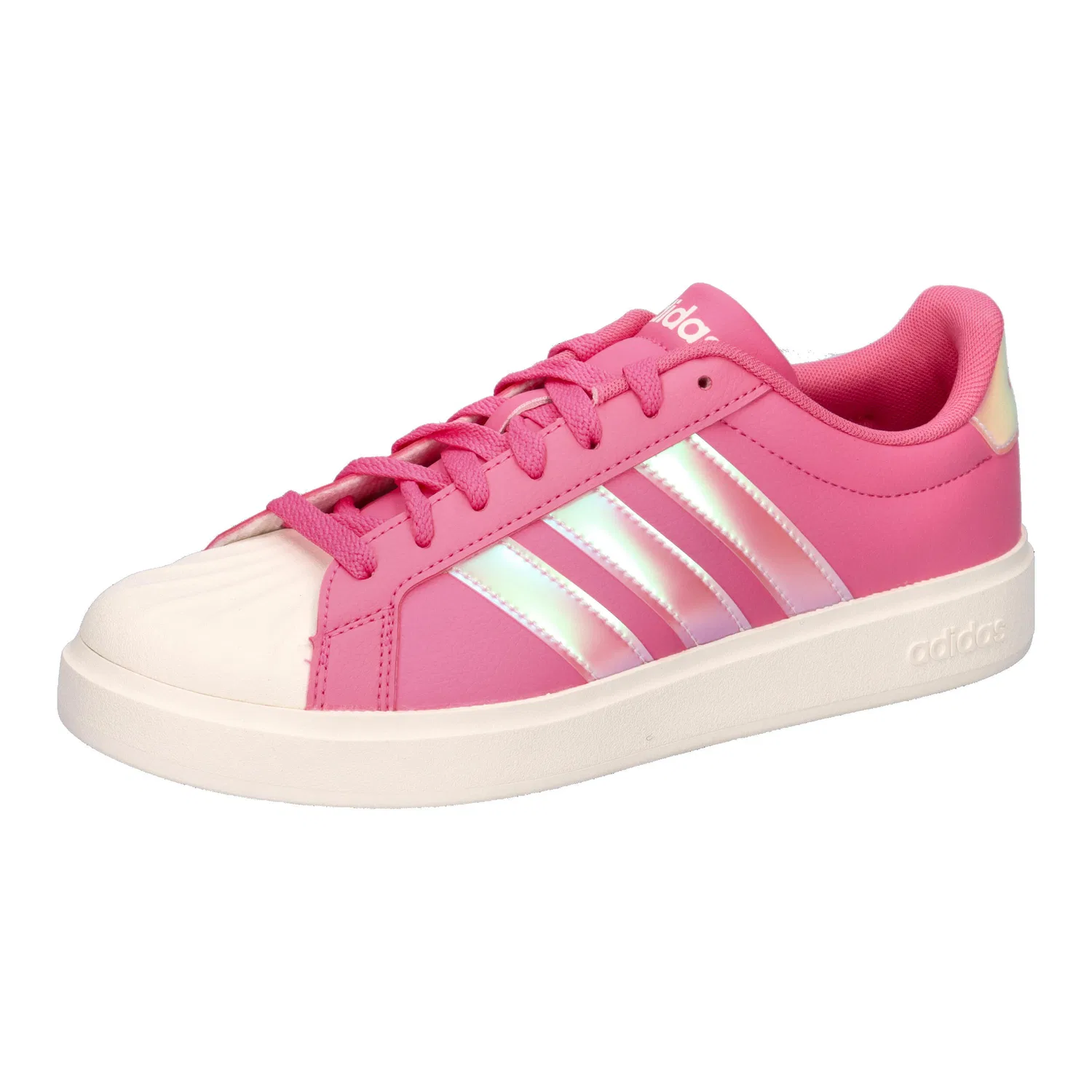 Детские кроссовки с мыском из резины Streettalk J Adidas, Rosa Weiss