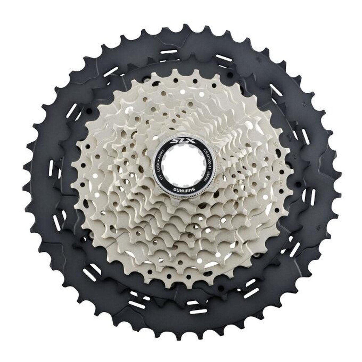 

Кассета Shimano SLX CS - M7000 11 - скоростная, черно - серый