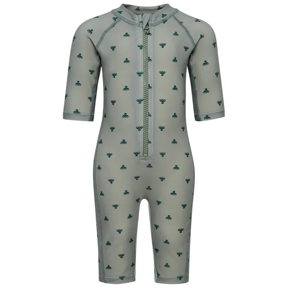 Купальник Mini Bee Aop Hummel, зеленый