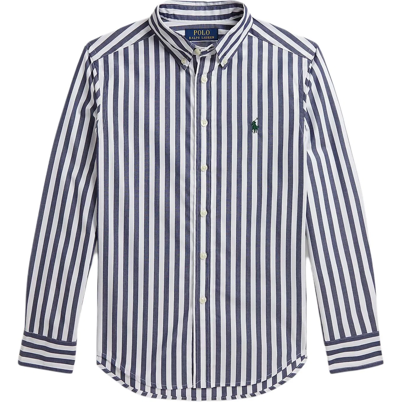 Детская рубашка Casual с отложным воротником Polo Ralph Lauren, Marine Blue & White