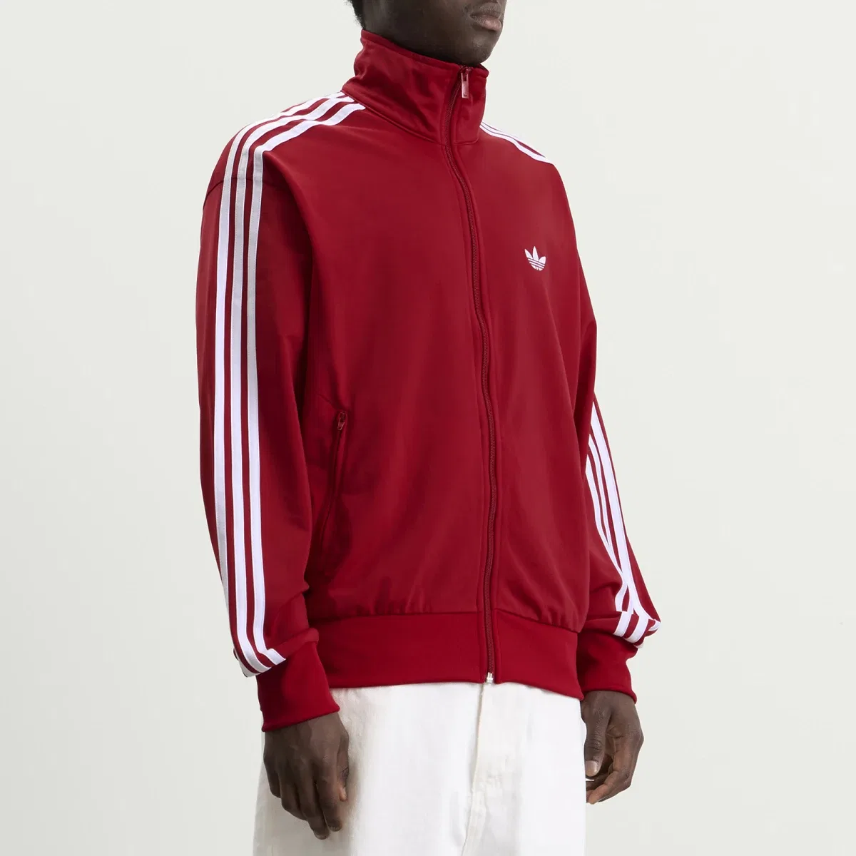 Куртка Firebird Tracktop Adidas, Team Victory Red/White — фото 2