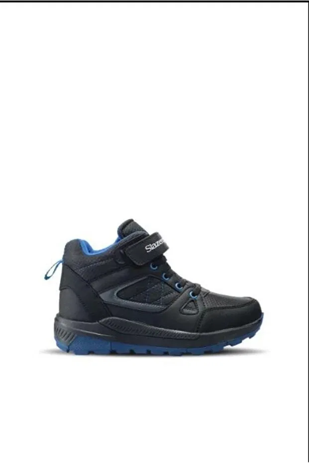 Детские ботинки для девочек на плоской подошве Slazenger, Black / Saks Blue