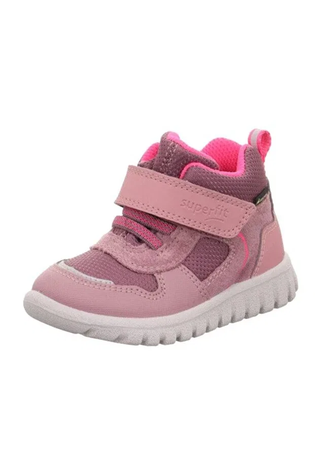 Детские кеды для мальчиков с детским принтом Superfit, Lila/Pink