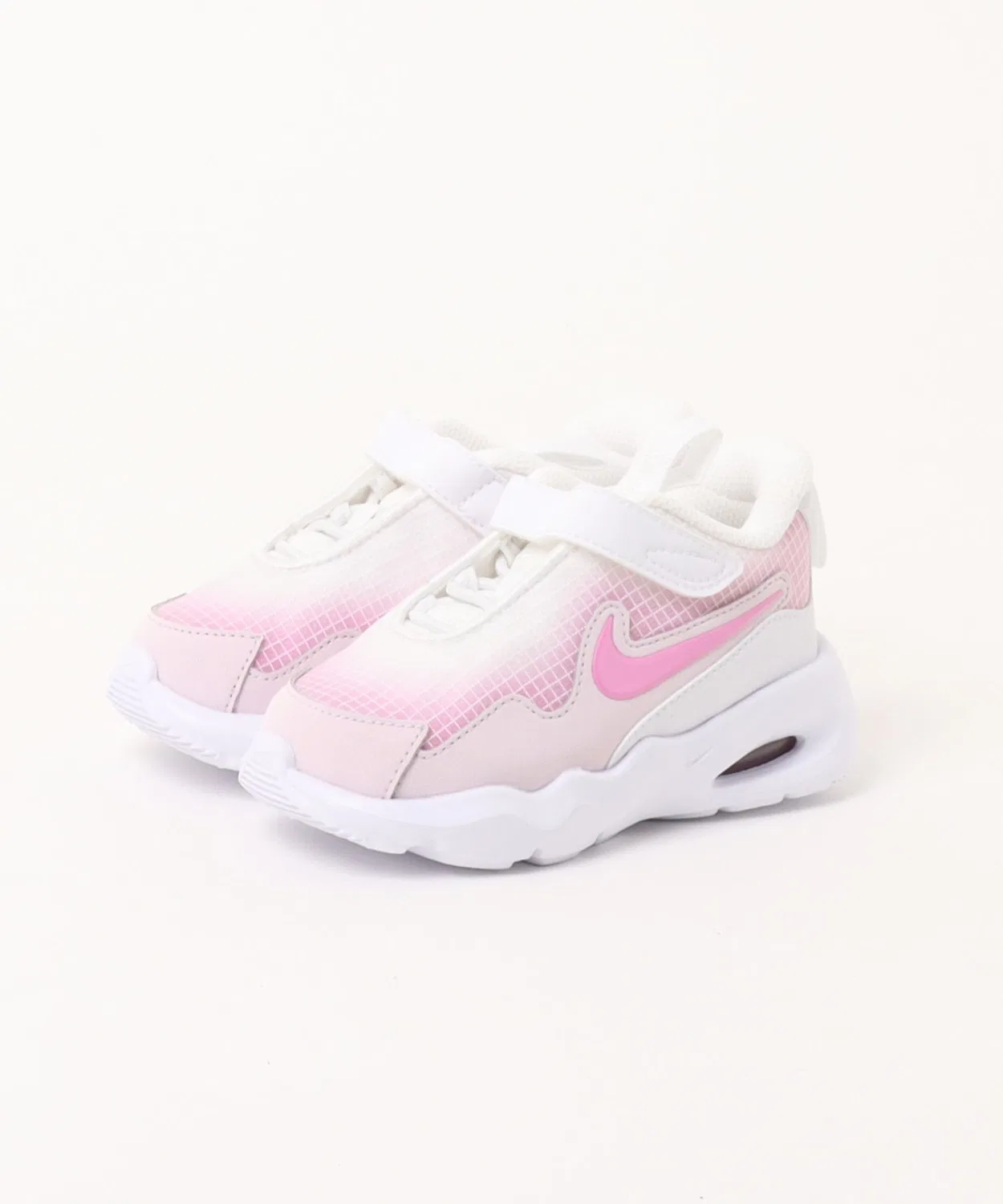 Детские кроссовки с кроссовками с Max Air NIKE Air Max Nova TD, Белый/Playful Pink/Bleach Lilac
