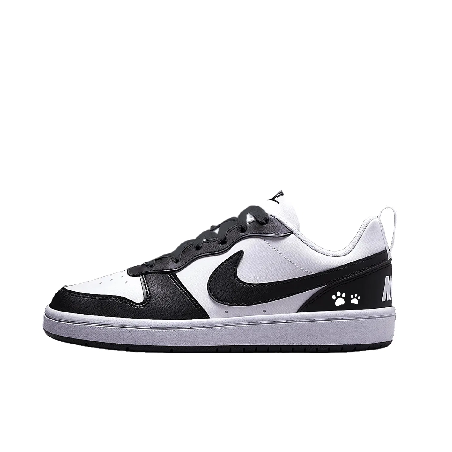 Детские кроссовки для скейтбординга с низким верхом Nike Court Borough, White