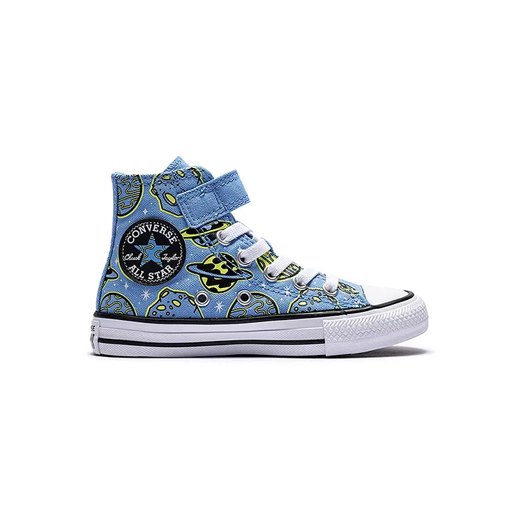 Детские кеды из хлопка Chuck Taylor All Star Kids Canvas Shoes Converse, Blue — фото 3