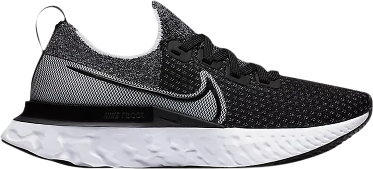 

Кроссовки Nike Wmns React Infinity Run Flyknit 'Black White', черный