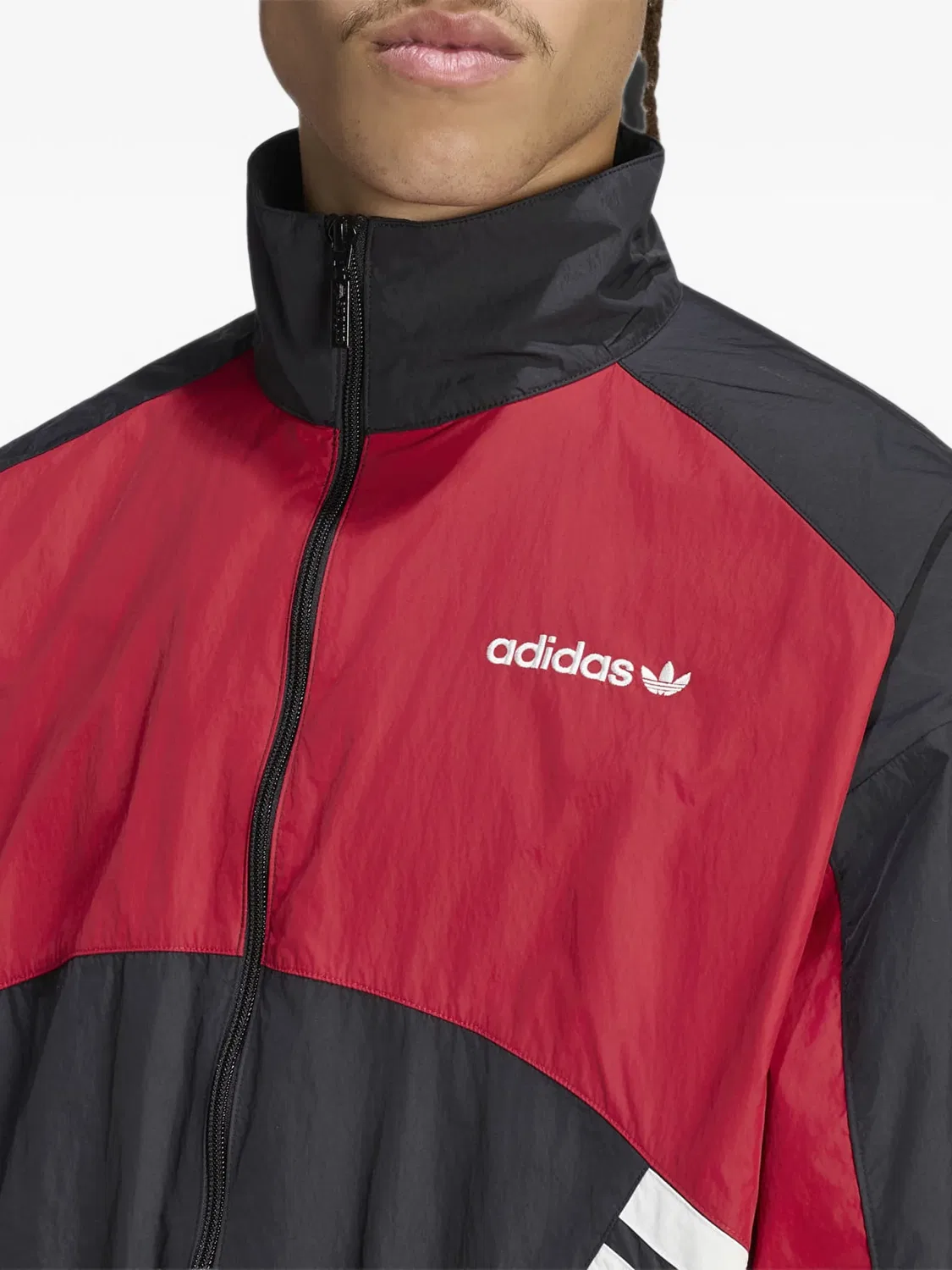 Олимпийка Munich 93 черная Adidas, черный — фото 4