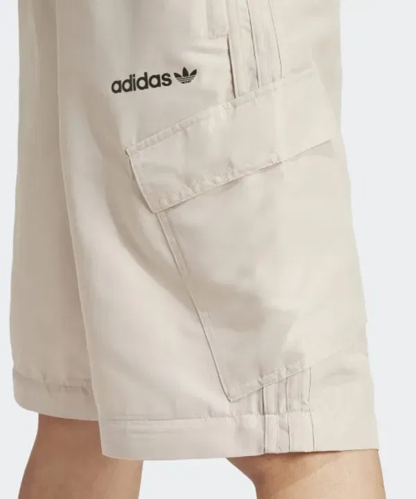 Тренировочные джоггеры Adidas, бежевый — фото 4