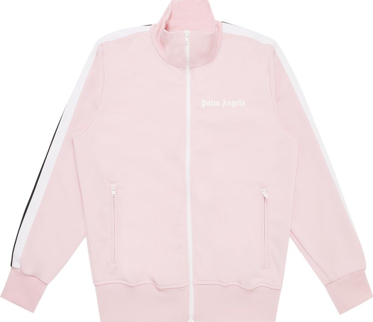 Куртка Palm Angels Classic Track Jacket 'Almond Blossom/White', розовый - фото