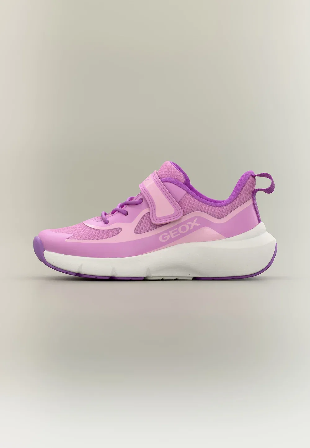 J pro-ran girl - детские туфли Geox, Dark Pink