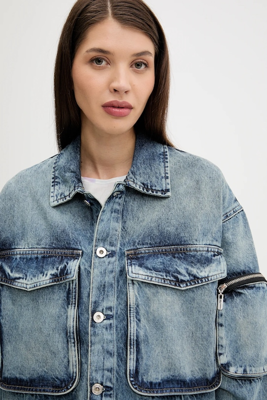 

Джинсовая куртка Karl Lagerfeld Jeans, синий