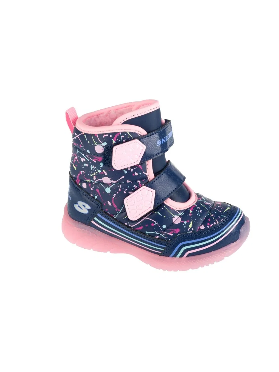 Ботинки SKECHERS 'Skechers Illumi-Brights - Power Paint' темно-синего цвета