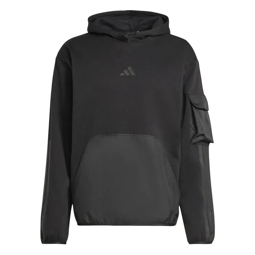 Худи утилитарное City Tech Adidas, черный — фото 3