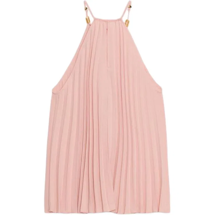 Женская майка без рукавов Light Peach Red ZARA, Light Peach Red — фото 3