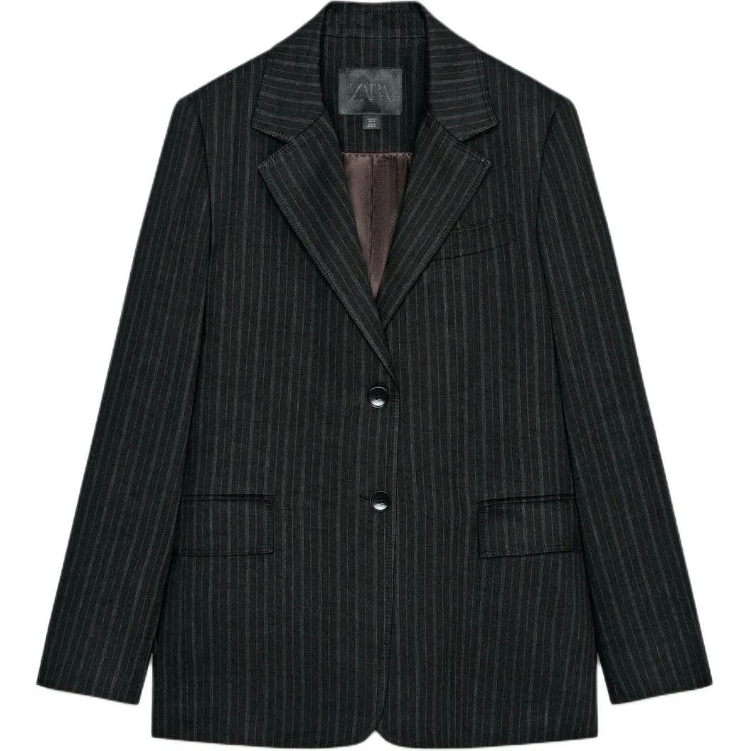 ZARA Женский деловой костюм ZW Series, черный