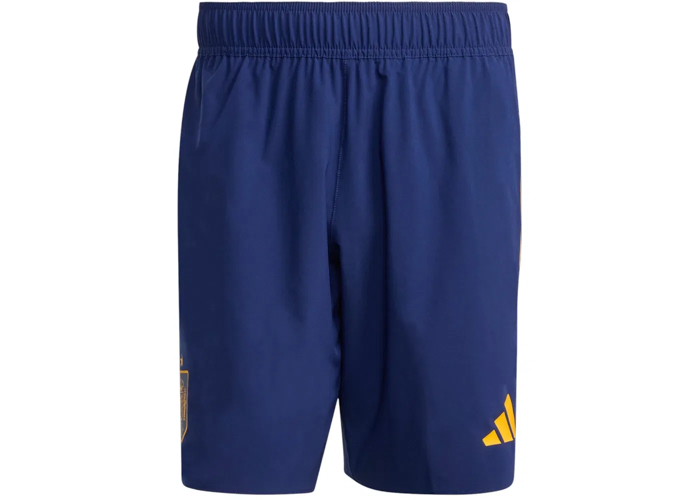 Мужские шорты с длиной до колена Adidas Spain Tiro Travel Shorts, Dark Blue