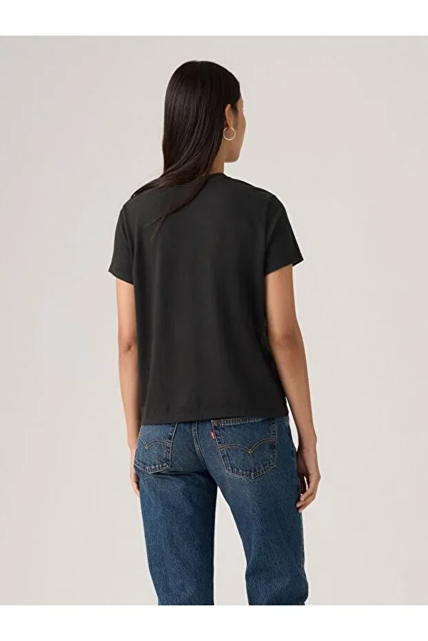 Женская футболка с принтом Graphic Favorite T-Shirt Levi'S, Black — фото 2