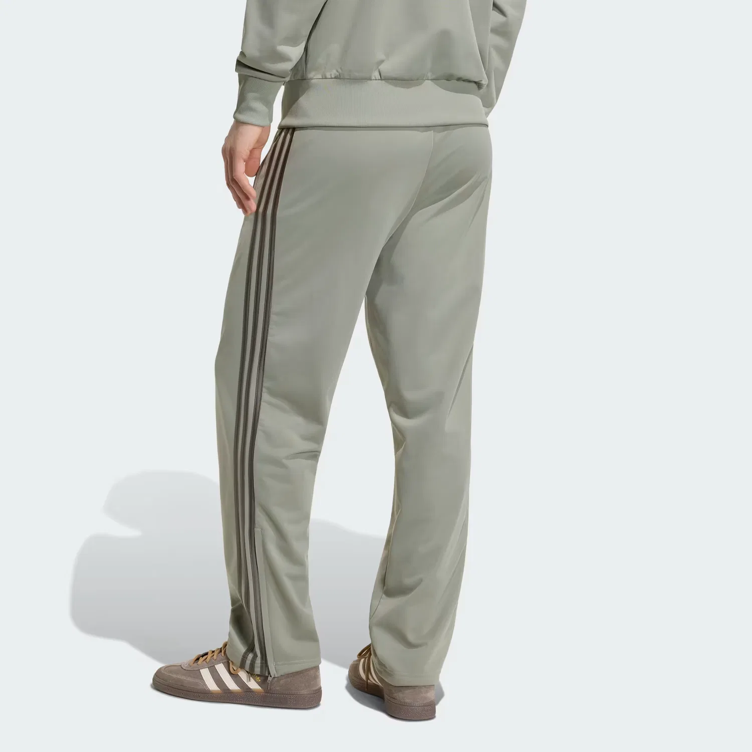 Мужские спортивные штаны с завязками Firebird Adidas Originals, Silver Pebble — фото 3