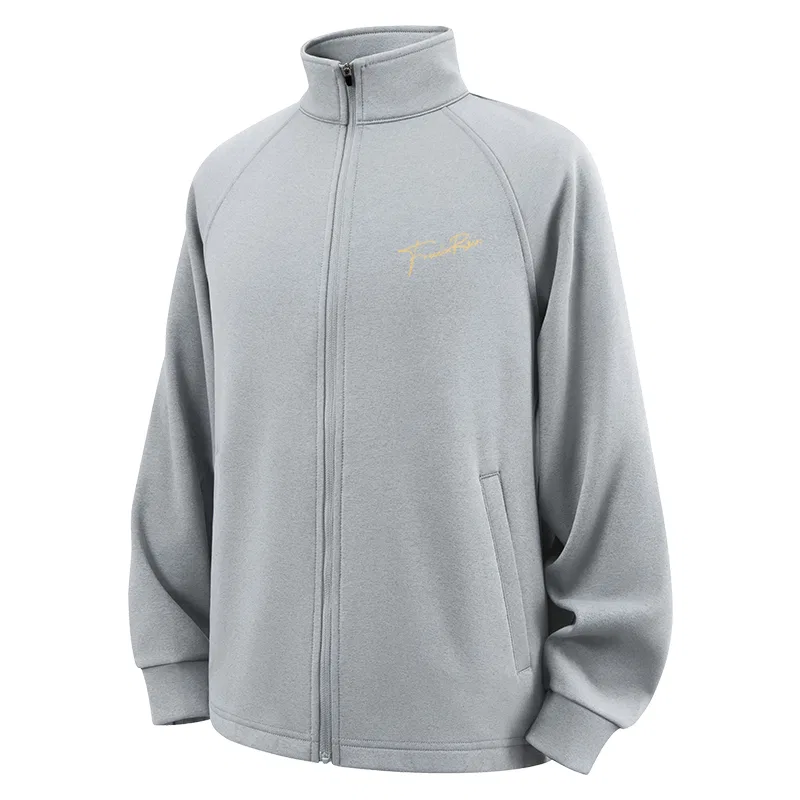 Детская куртка с воротником-стойкой B Free Run Chest Logo MINISO, Light Gray