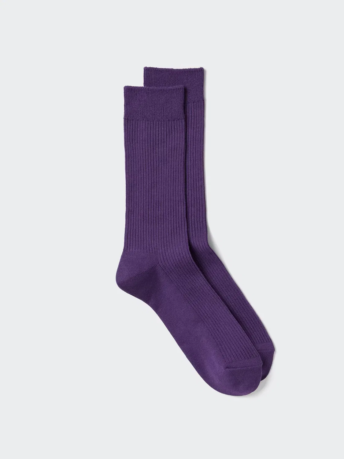 Носки Uniqlo, разноцветные набор, фиолетовый