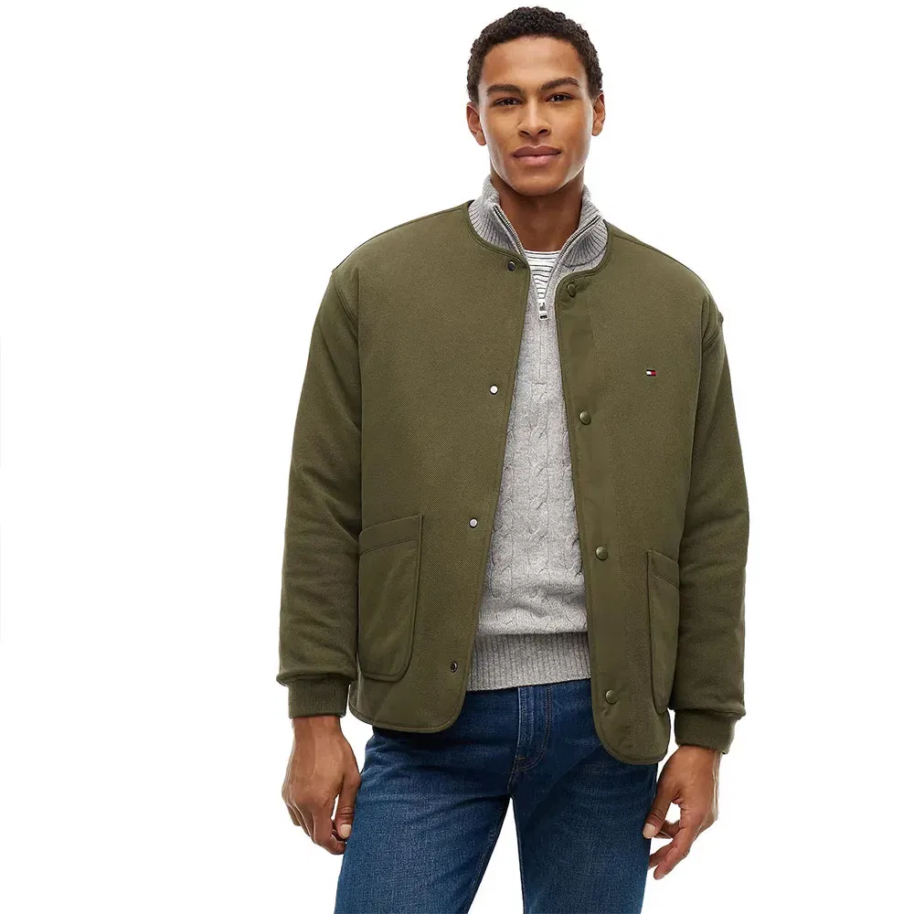 Мужская куртка двусторонняя Tommy hilfiger, Green — фото 4