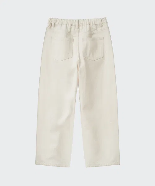 Детские джинсы-бананы с бандой Cream MUSINSA STANDARD KIDS, Cream — фото 4