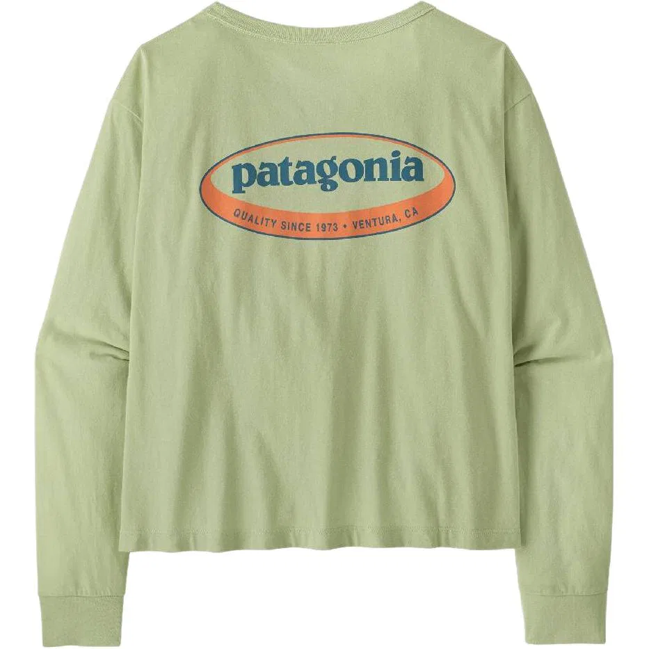 Женская футболка с круглым вырезом Patagonia, Undyed Natural — фото 3