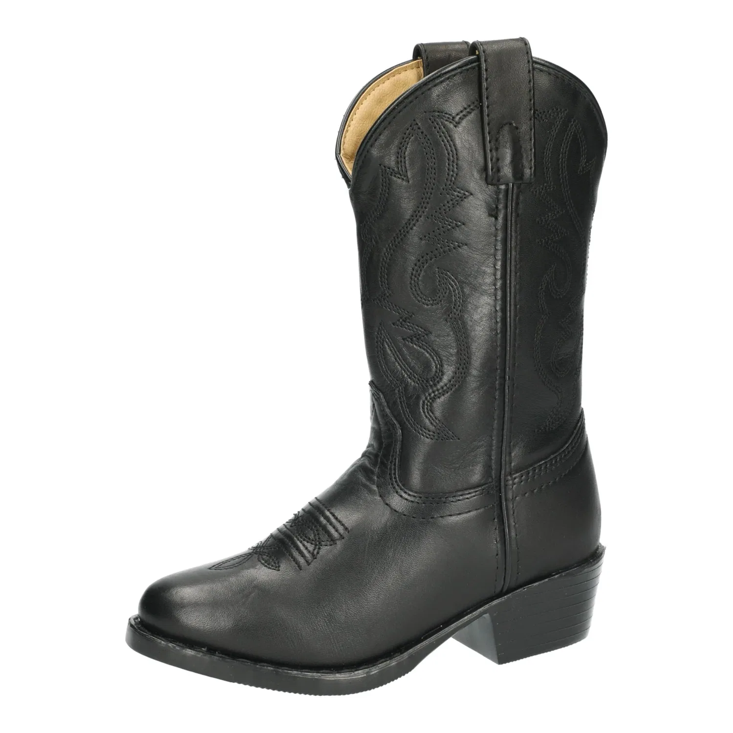 Детские ботинки для мальчиков и девочек ковбойские из кожи Smoky Mountain Boots, Aged Brown