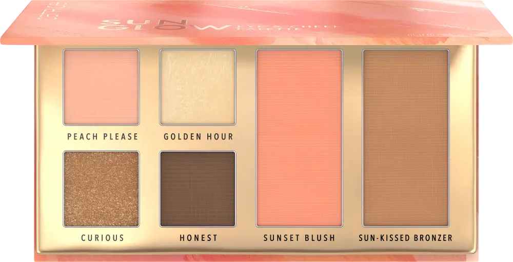 

Catrice Sun Glow палетка для макияжа лица, 10 г