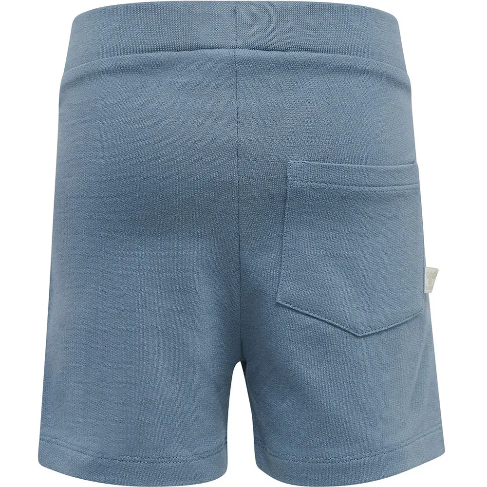 Детские шорты для девочек из футера hmlPROUD SHORTS GIRL Hummel, Blue — фото 2