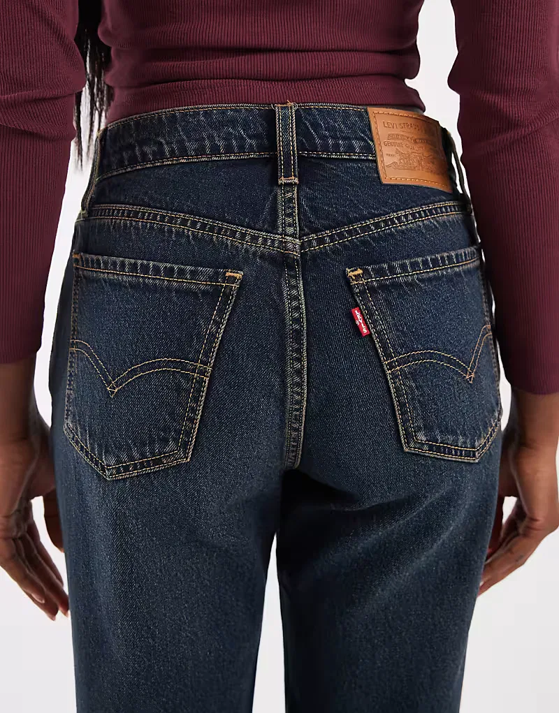 Джинсы-клеш Levi's Puddle, темно-синий, с возможностью индивидуальной настройки — фото 4