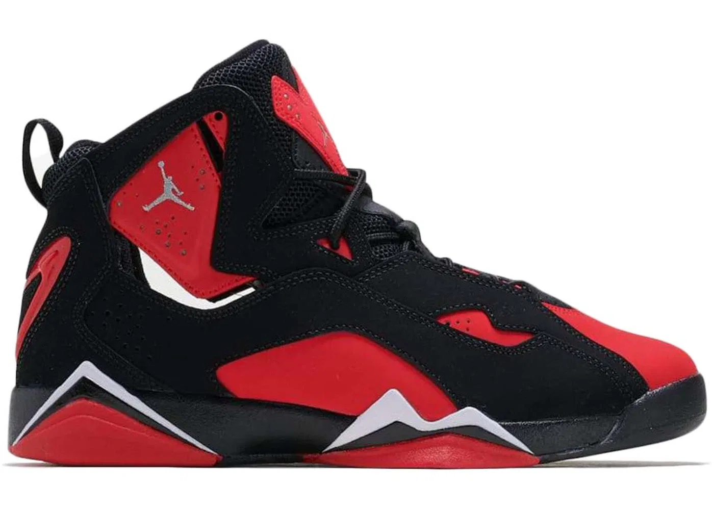 Детские кроссовки Lifestyle Jordan True Flight Jordan, Black/Chrome-University Red