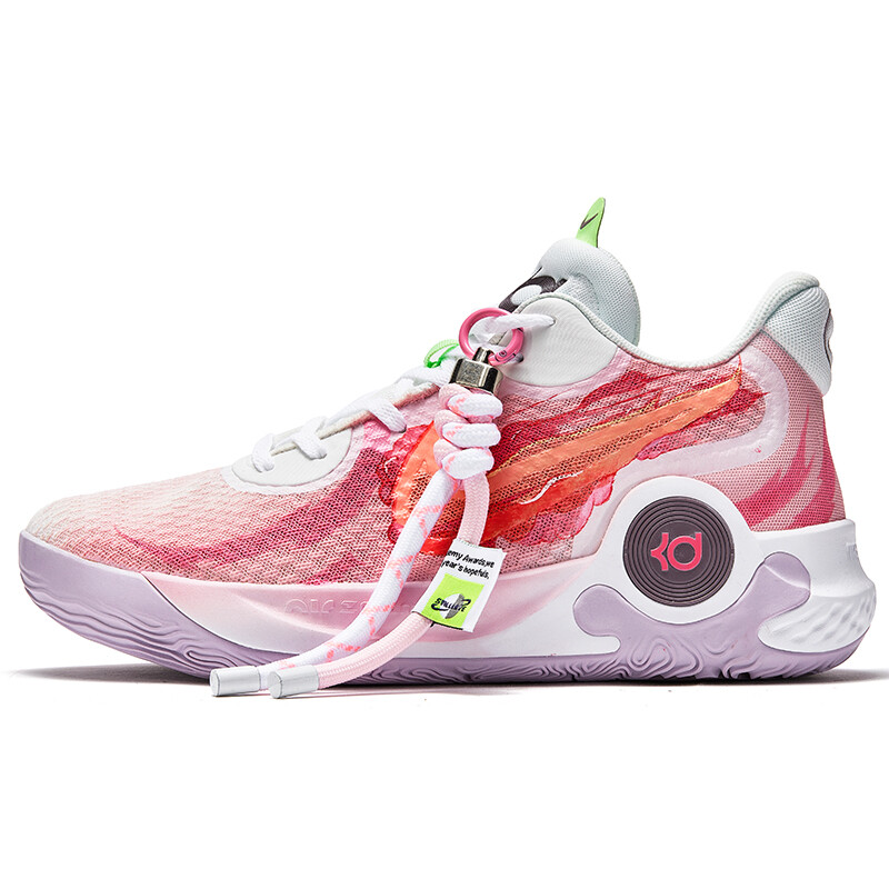 

Кроссовки Nike KD Trey 5 IX Vintage Basketball Shoes Unisex Mid-top Pink/Orange, розовый