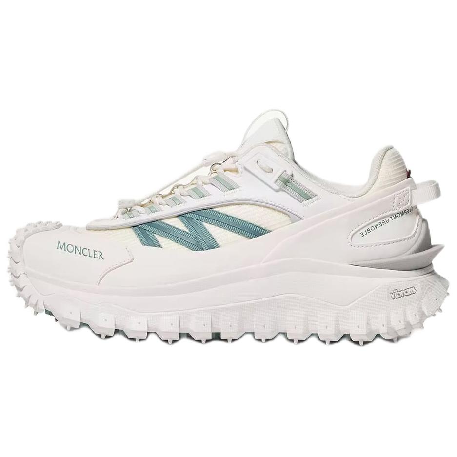 Moncler Trailgrip Low top Casual Shoes 4.5cm Women's White