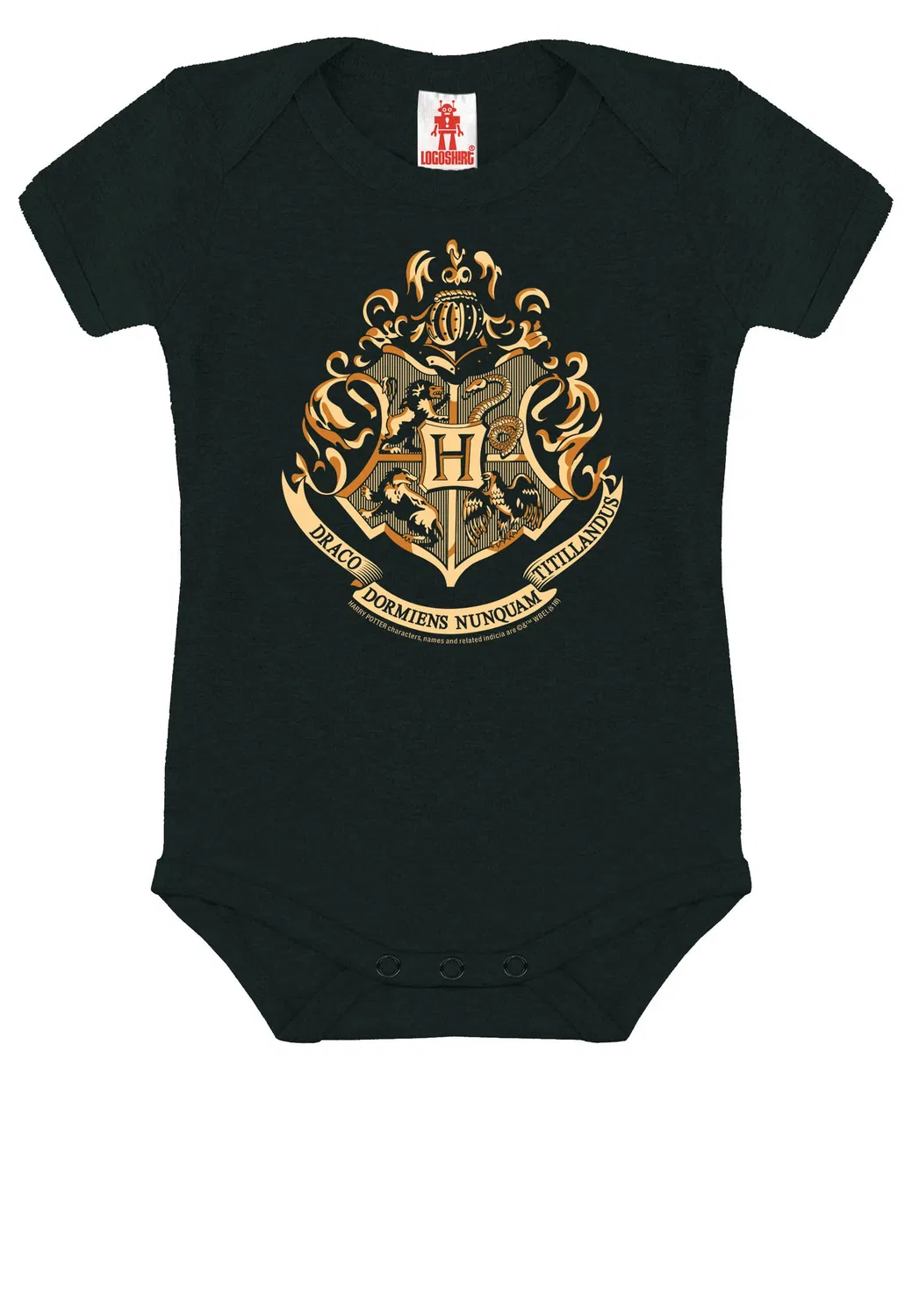 Боди Harry Potter Hogwarts Logoshirt, черный